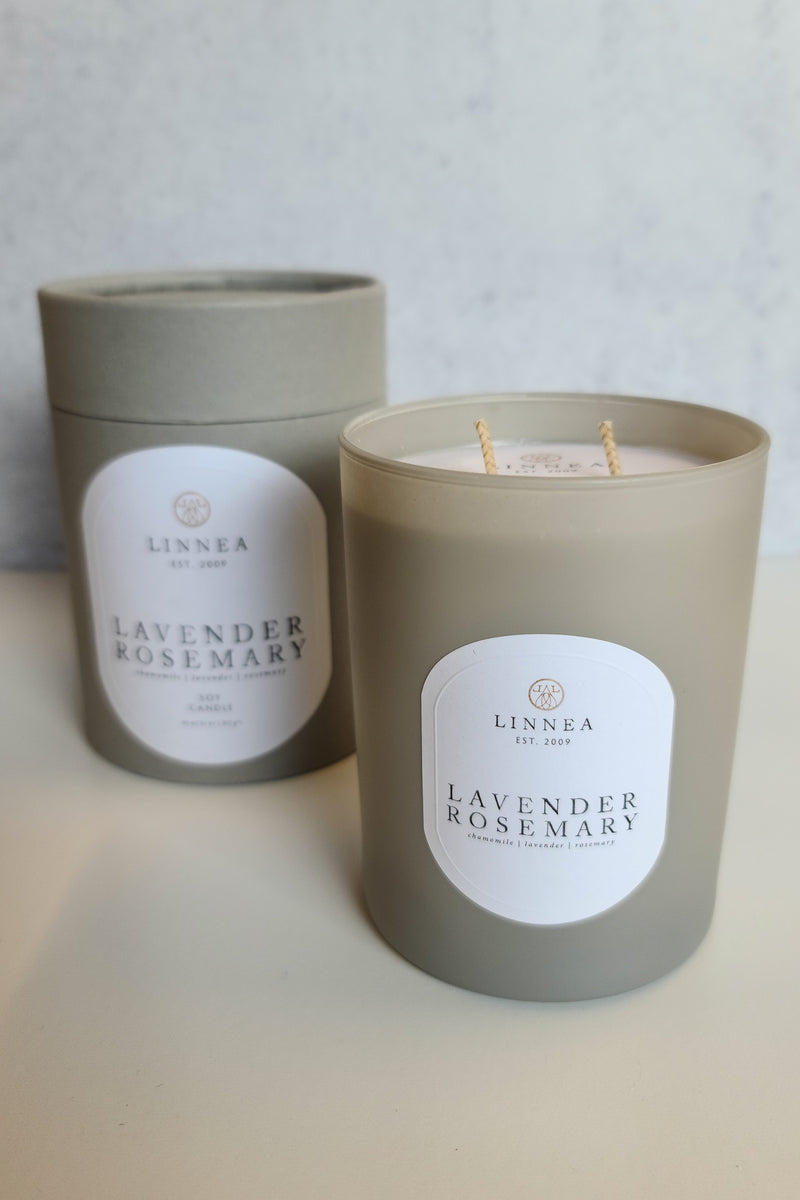 Lavender Rosemary Soy Candle