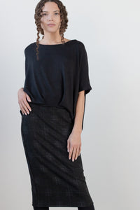 Otis Check Skirt