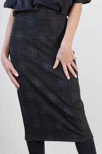 Otis Check Skirt
