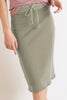 Revir Midi Lounge Skirt - Bamboo French Terry