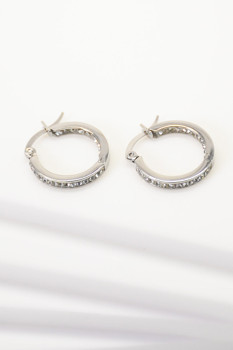 Small Inside-Out Stud Hoops
