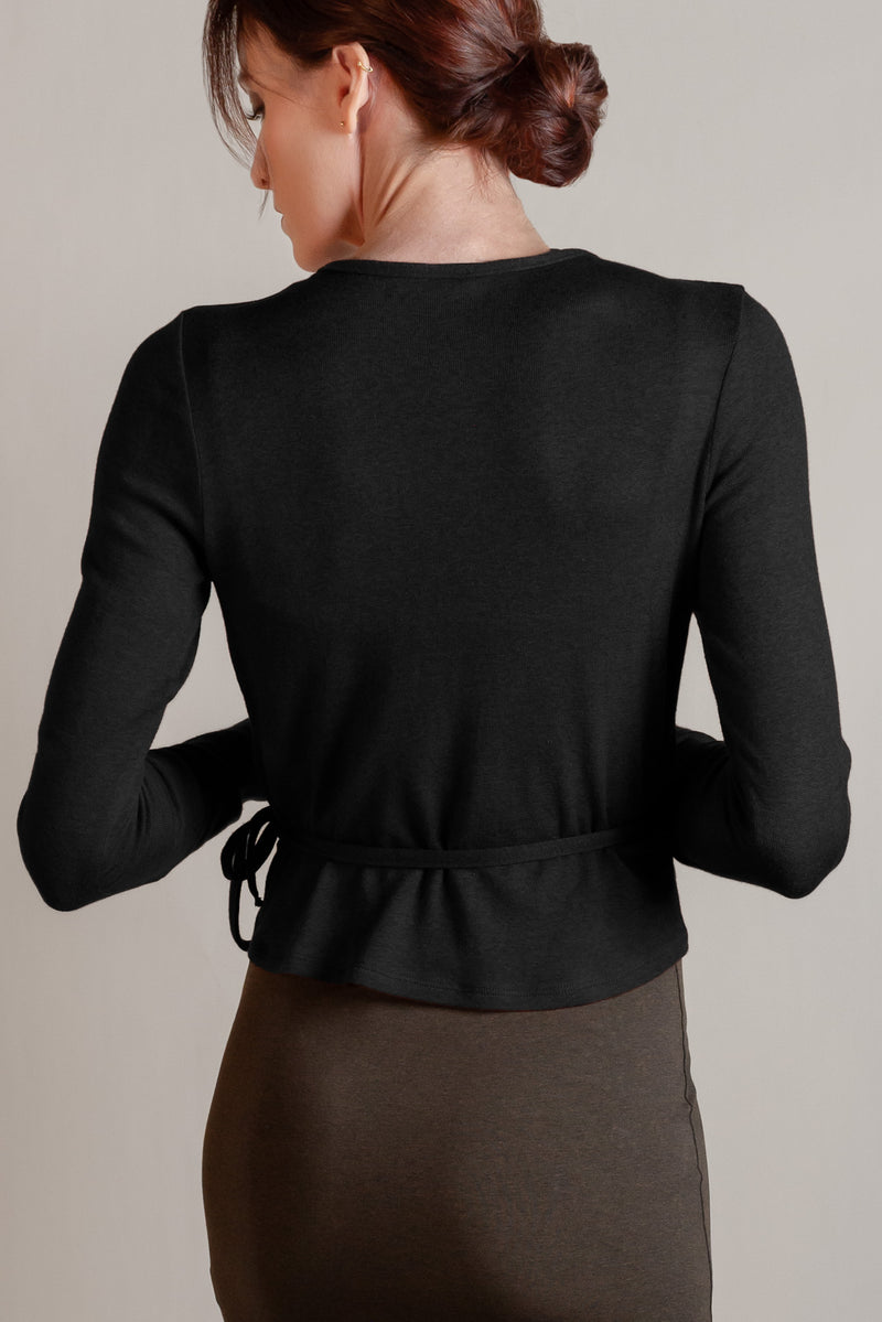 Hailey Wrap Cardigan