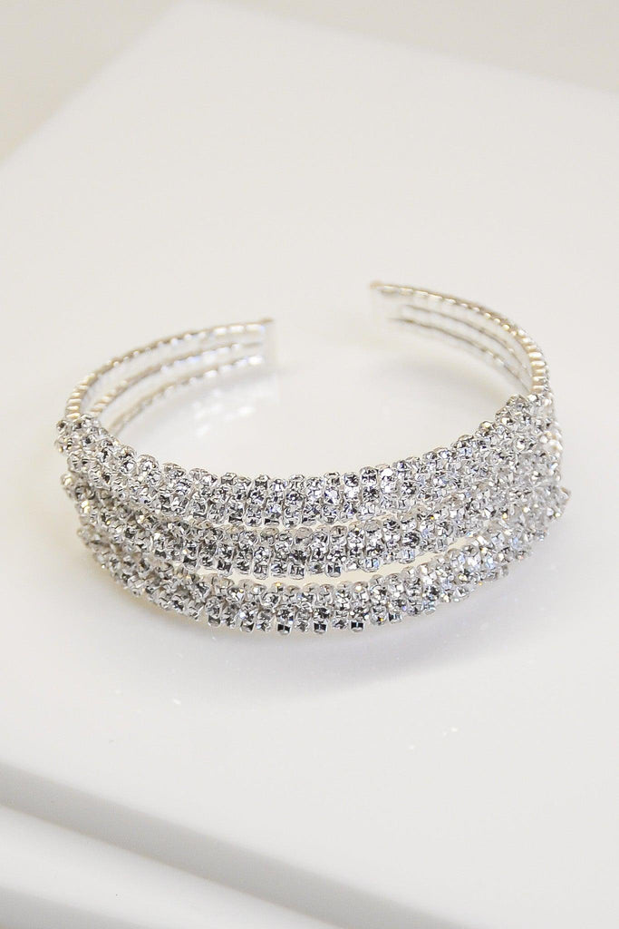 Triple Rhinestone Cuff - Revir