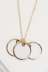 Triple Coin Necklace