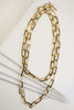 Long Chain Link Necklace