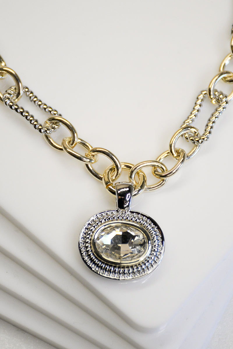 Embellished Jeweled Necklace