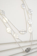 Layered Oval Coin Necklace