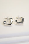 Thick Square Earrings