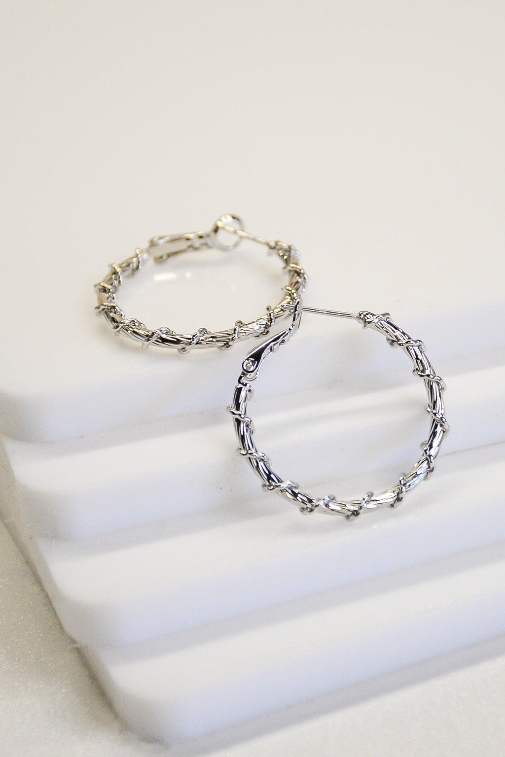 Wire Wrapped Hoops - Revir