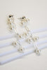 Paperclip Pearl Earrings - Revir