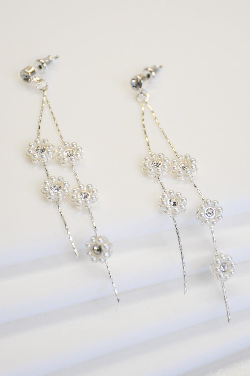 Flower Strand Earrings