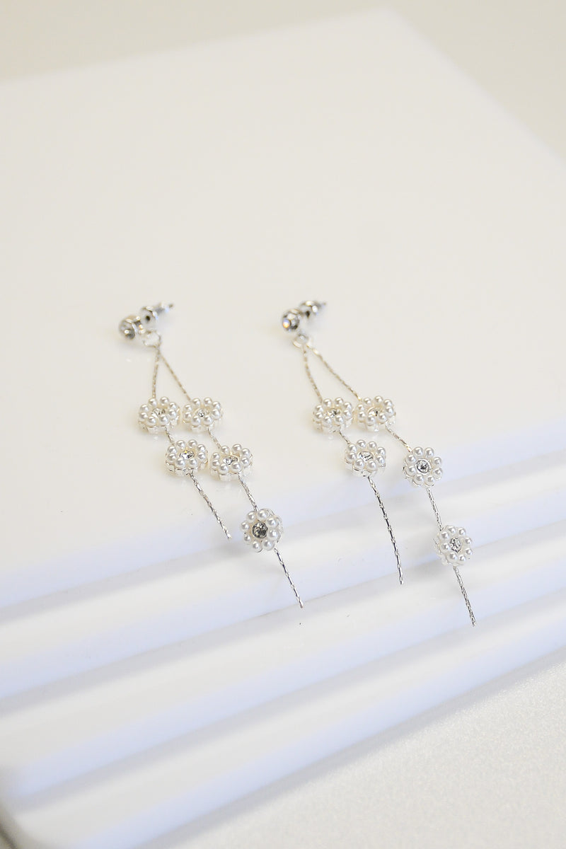 Flower Strand Earrings