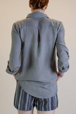 Crosshatch Woven Collared Shirt - Revir