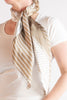 Polka Dot Stripped Scarf