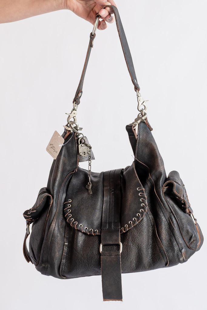 WTF Leigh Distressed tote