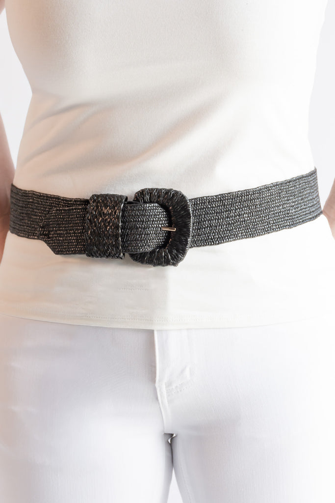 Raffie square Belt