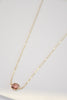 Dainty Gemstone Necklace
