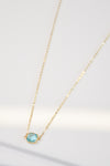 Dainty Gemstone Necklace