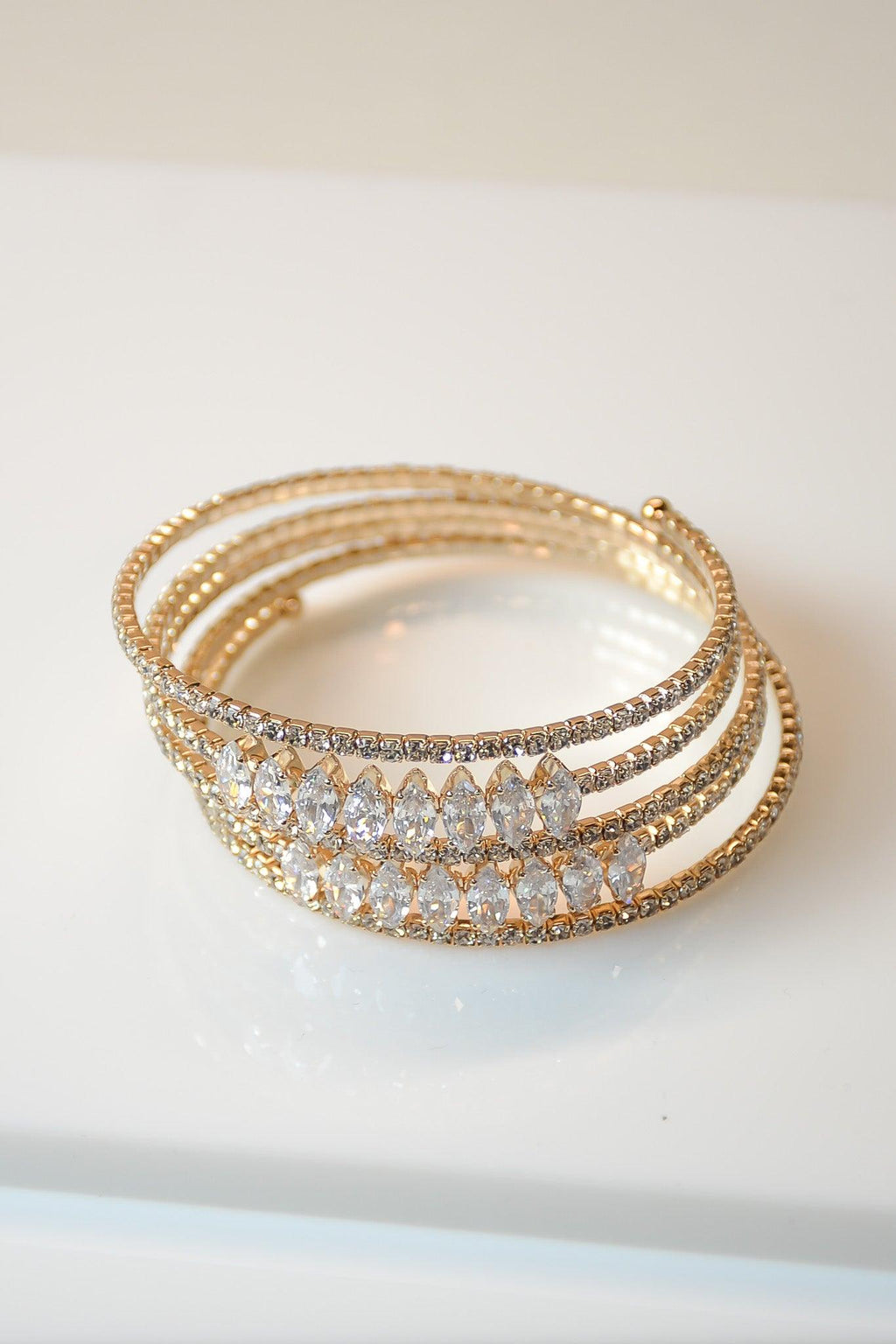 Crystal Slinky Bracelet - Revir