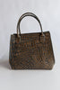 Croc-Embossed Mini Day Bag