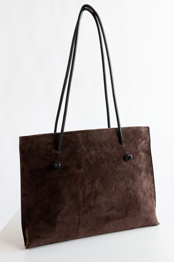 Suede Slim Shoulder Bag