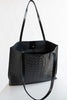 Croc-Embossed Mezzo Shopper