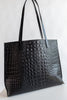 Croc-Embossed Mezzo Shopper