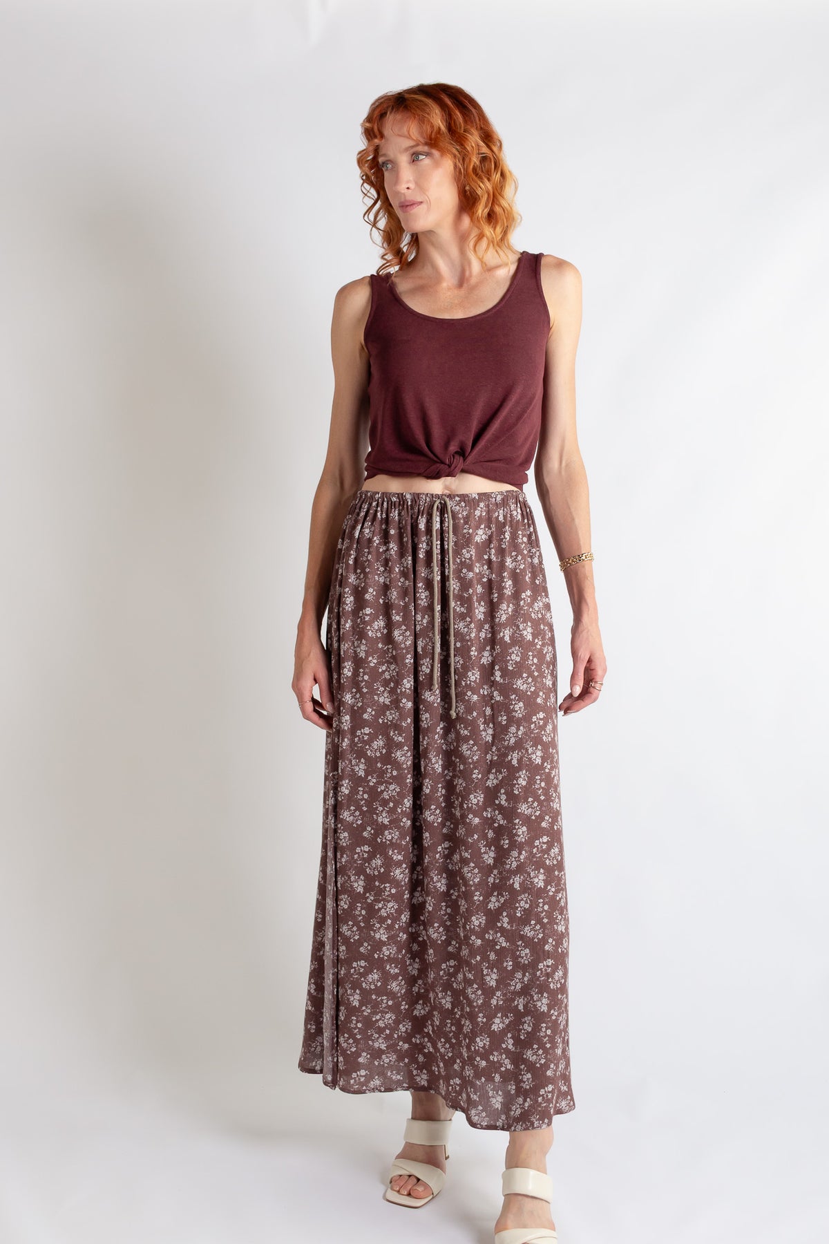Printed  Perfect Maxi Skirt