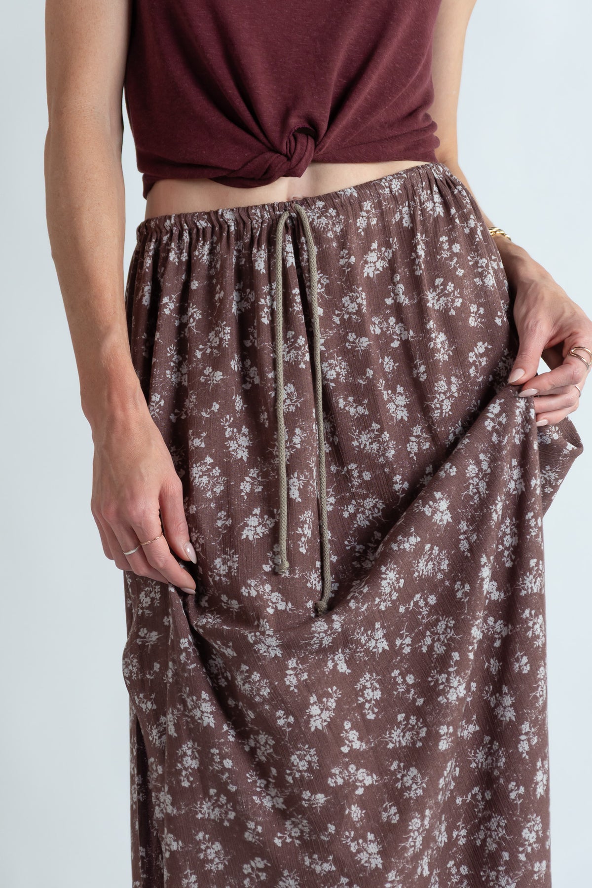 Printed  Perfect Maxi Skirt