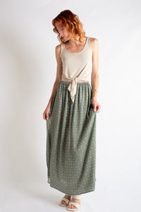 Printed  Perfect Maxi Skirt