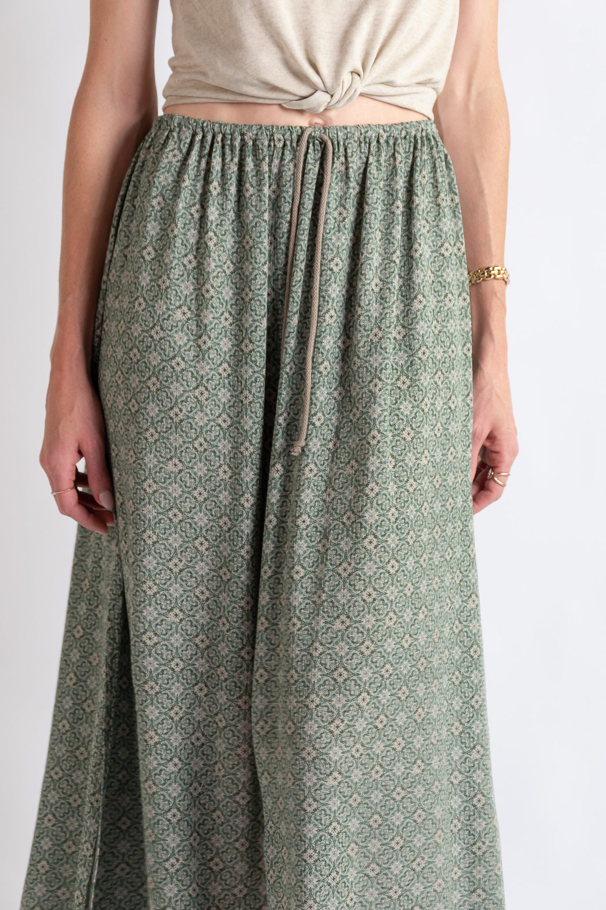 Printed  Perfect Maxi Skirt