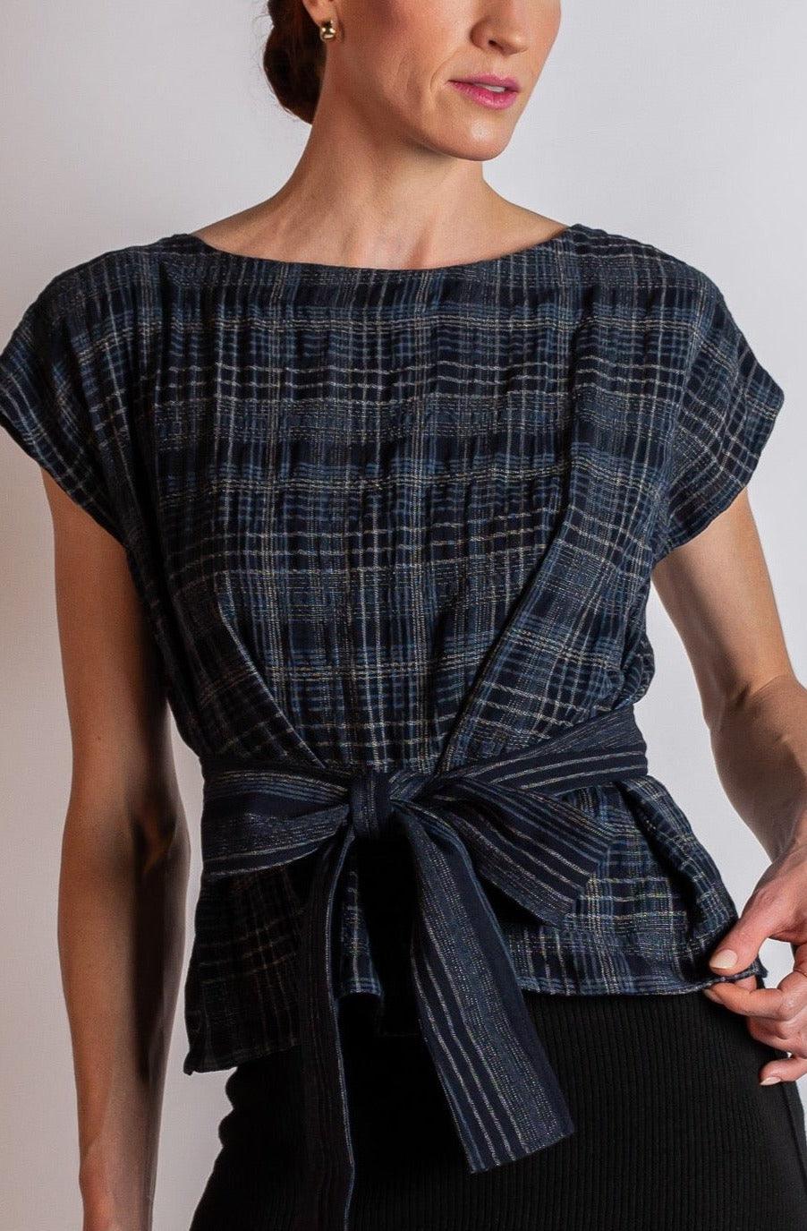 Blue Indira Top - Revir