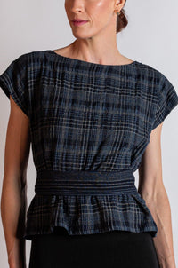 Blue Indira Top - Revir