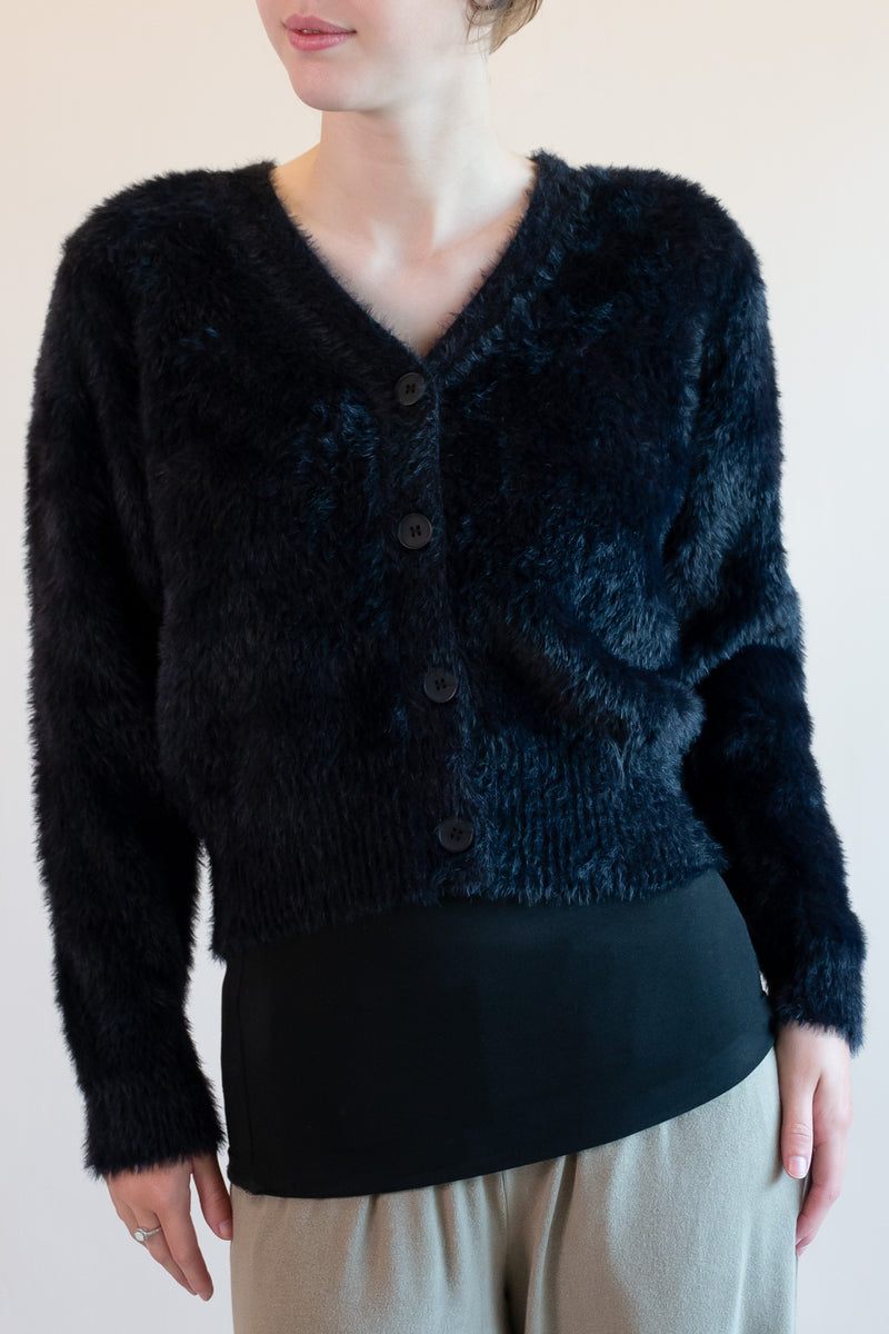 Fluffy Knit Vest