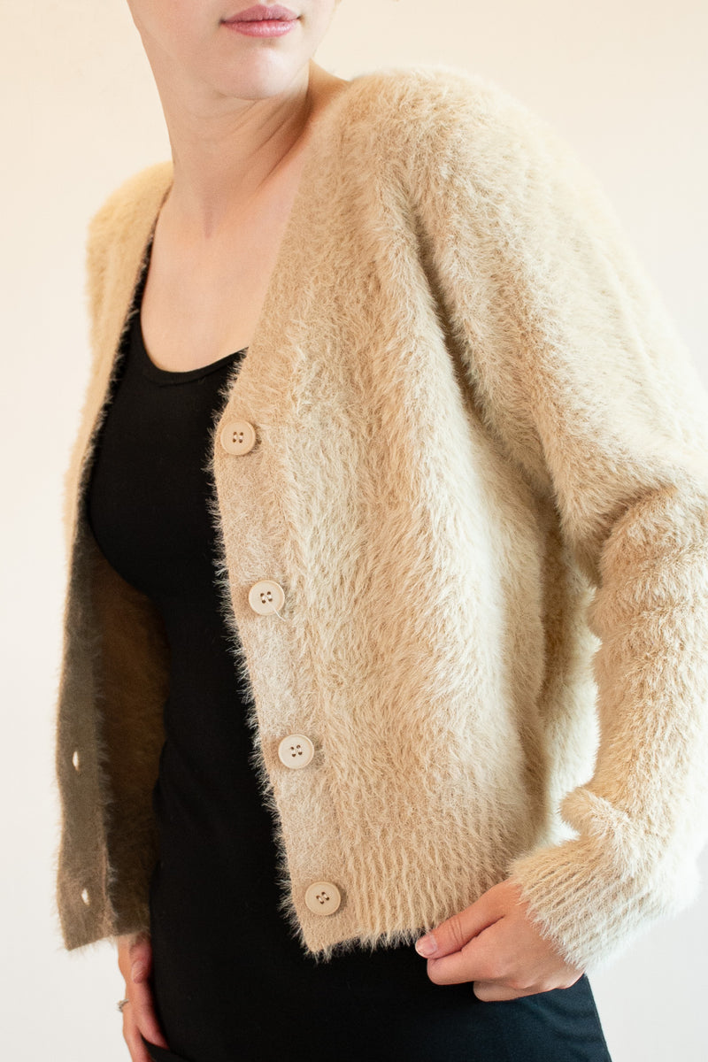 Fluffy Knit Vest