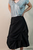 Pin-tuck Ruched Skirt