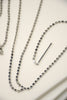 Silver Long Chain Necklace