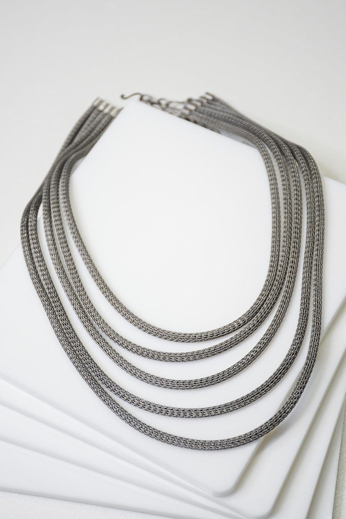 MetalWorks 5 Chain Necklace - Revir