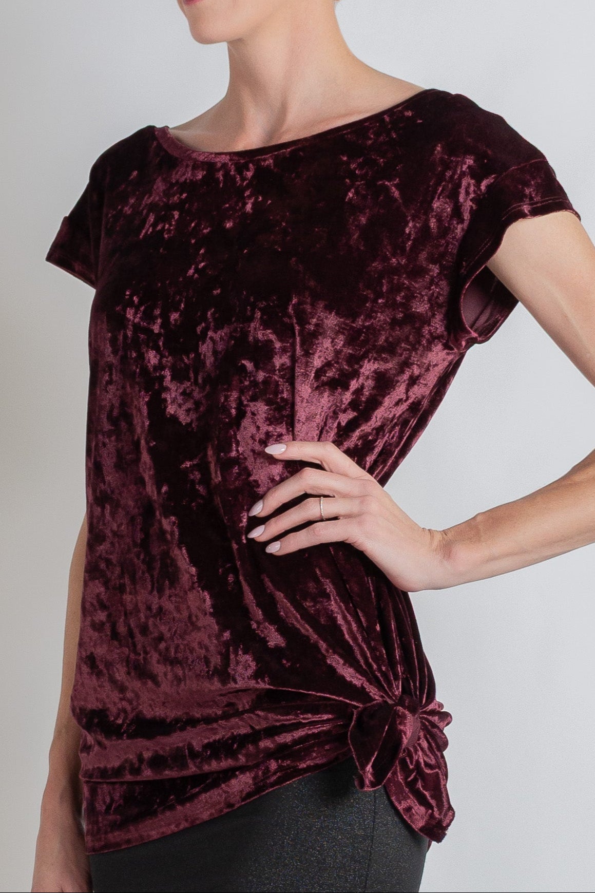 Tara Velvet Tunic