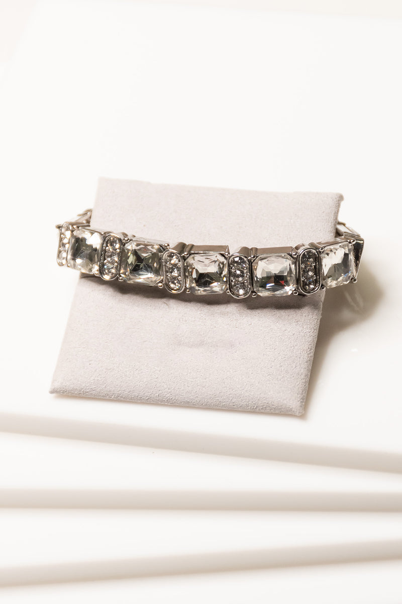 Chunky Rhinestone Bracelet