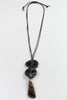 Charcoal Slab Pendant