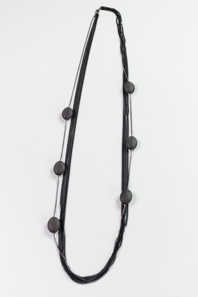 Long Multi-Chain Necklace
