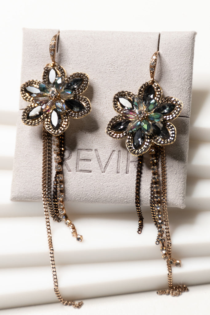 Flower Chain Earrings