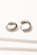 Circle Stud Hoops