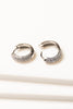 Circle Stud Hoops