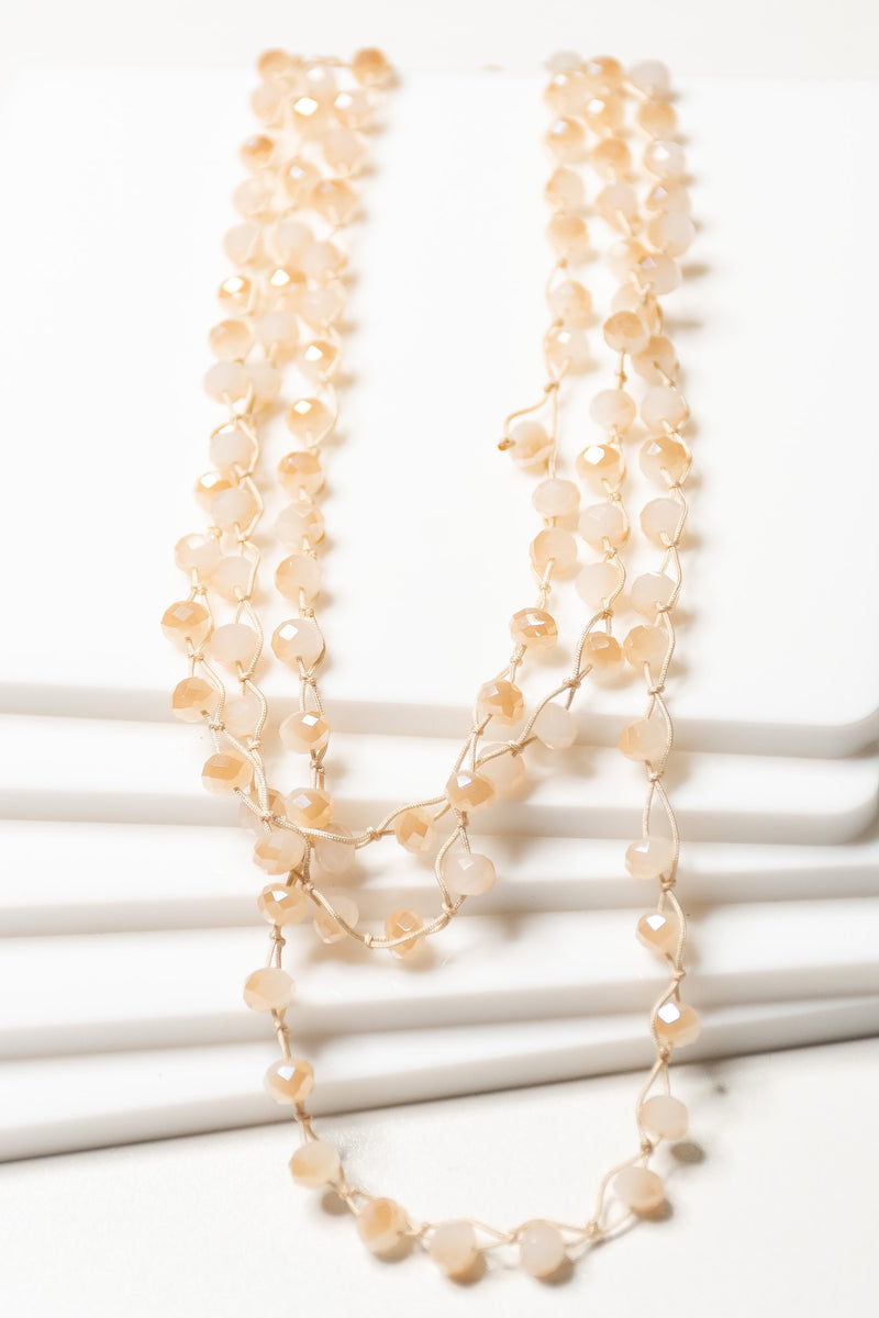 Extra Long Bead Necklace