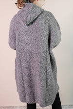 Teddy Hooded Cardigan