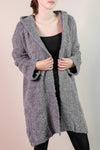 Teddy Hooded Cardigan