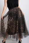 Cheetah Print Skirt
