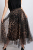 Cheetah Print Skirt